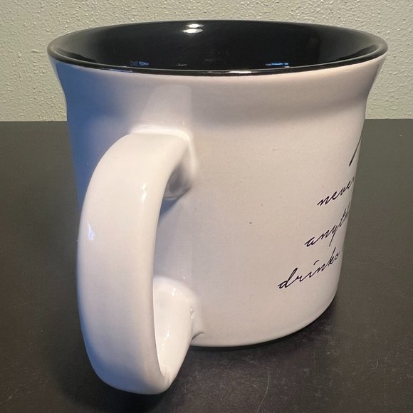 Never Chase Anything But Drinks & Dreams Mug ~ Latte Da by AMICI HOME - Picture 3 of 7